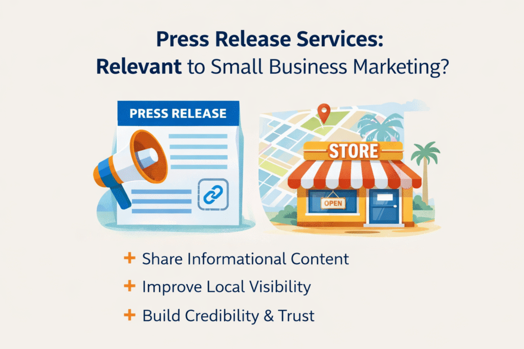 Press Release Services: Relevant to Small Business Marketing?