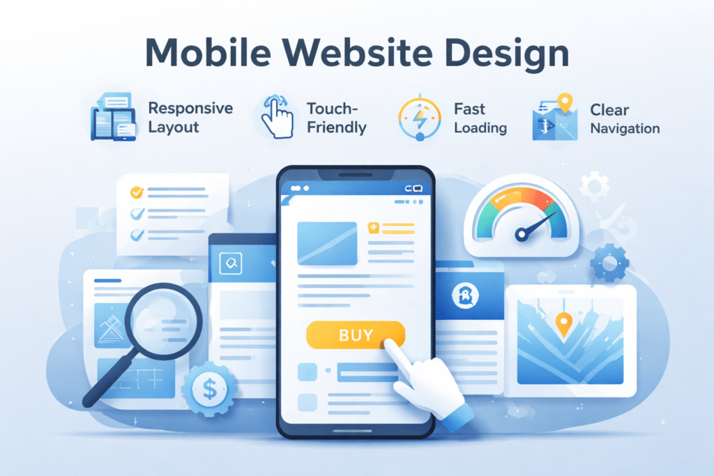 Mobile Website Design Principles Unique to Mobile Devices
