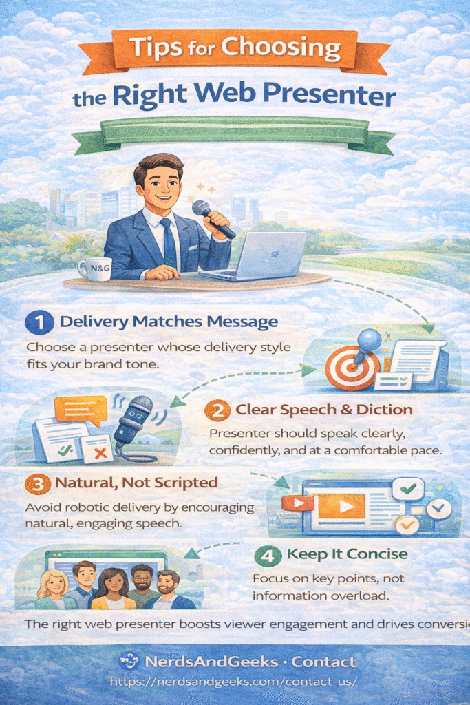 Tips for Choosing a Web Presenter