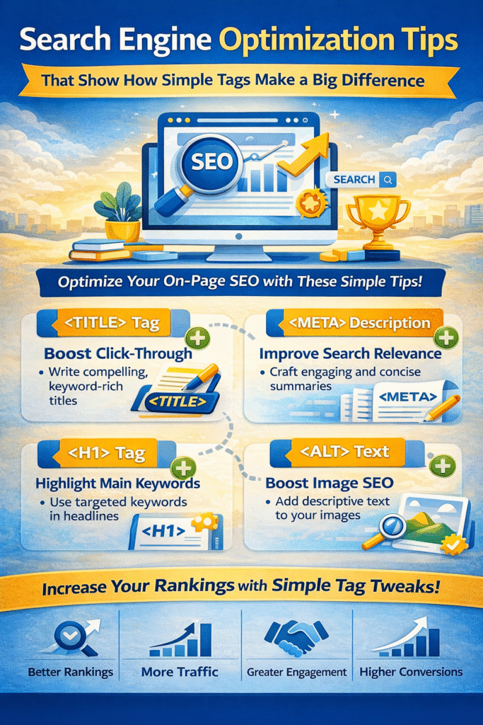 Search Engine Optimization Tips That Show How Simple Tags Make a Big Difference